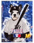 'New York Yankers' Personalized Pet Poster