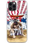 'The Sumo Wrestler' Personalized Phone Case