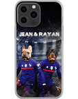 'France Doggos' Personalized 2 Pet Phone Case