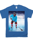 'The Hockey Player' Personalized Pet T-Shirt