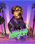 'A Night At The Pawsbury' Personalized Pet Puzzle
