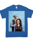 'Step Doggo & Human (Female)' Personalized T-Shirt