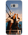 'Titanic Doggos' Personalized 2 Pet Phone Case