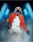 'The Furry Mercury' Personalized Pet Puzzle