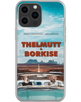 'Thelmutt and Borkise' Personalized 2 Pet Playing Cards
