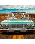 'The Lowrider' Personalized 2 Pet Puzzle
