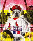 'St. Louis Cardipaws' Personalized Pet Puzzle