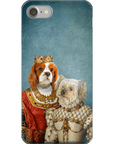 'Queen and Princess' Personalized 2 Pet Phone Case