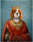 'The Queen' Personalized Pet Puzzle