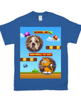 Retro Video Game Personalized Pet T-Shirt