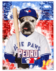 'Toronto Blue Doggs' Personalized Pet Poster