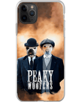 'Peaky Woofers' Personalized 2 Pet Phone Case