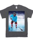 'The Hockey Player' Personalized Pet T-Shirt