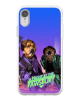 'A Night at the Pawsbury' Personalized 2 Pet Phone Case