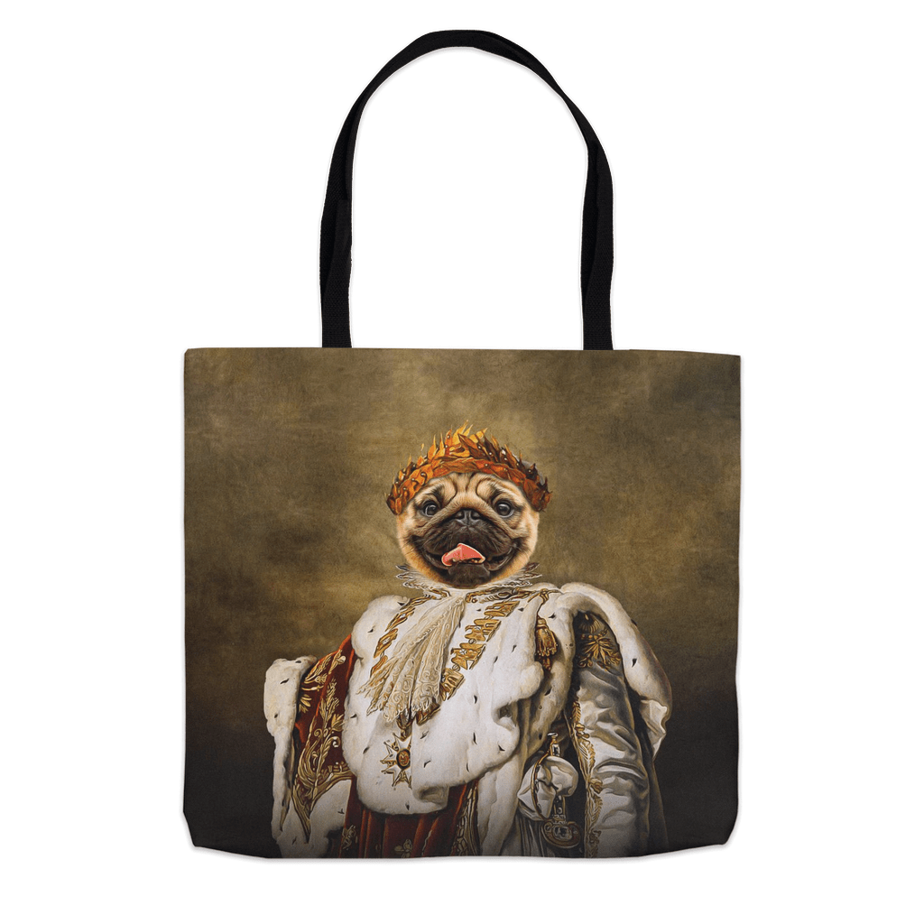 &#39;The King Blep&#39; Personalized Tote Bag