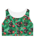 Custom Sports Bra (Trident Green: 1-4 Pets)