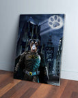 'Batdog' Personalized Pet Canvas