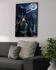 'Batdog' Personalized Pet Canvas