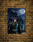 'Batdog' Personalized Dog Poster
