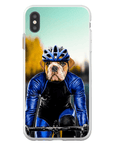 'The Male Cyclist' Personalized Phone Case