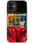 'Russia Doggos' Personalized 2 Pet Phone Case
