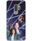 '1980s Lazer Portrait Pet(Male)/Human(Female)' Personalized Phone Case
