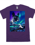 'Majestic Northern Lights' Personalized Pet T-Shirt