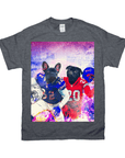 'Buffalo Doggos' Personalized 2 Pet T-Shirt
