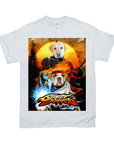 'Street Doggos' Personalized 2 Pet T-Shirt