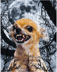 'The Fierce Wolf' Personalized Pet Puzzle