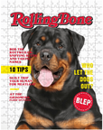 'Rolling Bone' Personalized Pet Puzzle