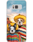 '2 Amigos' Personalized 2 Pet Phone Case