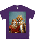 'King And Queen' Personalized 2 Pet T-Shirt
