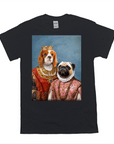 'Queen And Archduchess' Personalized 2 Pet T-Shirt