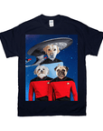 'Doggo-Trek' Personalized 3 Pet T-Shirt