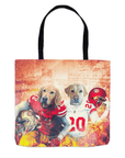 'San Francisco 40Doggos' Personalized 2 Pet Tote Bag