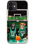 'Boston Walkies' Personalized 2 Pet Phone Case