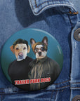 Trailer Park Dogs ( 2 - 3 Pets) Custom Pin