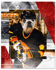 'Vancouver Pawnucks' Personalized Pet Poster