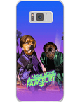 'A Night at the Pawsbury' Personalized 2 Pet Phone Case