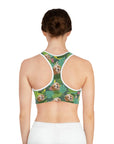 Custom Sports Bra (Leafy Green: 1-4 Pets)