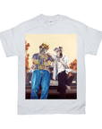 '2Paw and Notorious D.O.G. California Edition' Personalized 2 Pet T-Shirt