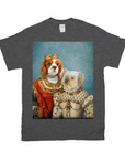 'Queen And Princess' Personalized 2 Pet T-Shirt