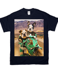 'Kawadawgi Riders' Personalized 2 Pet T-Shirt