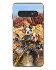 'Dogati Riders' Personalized 2 Pet Phone Case