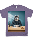 'The Lawyer' Personalized Pet T-Shirt