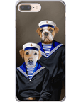 'The Sailors' Personalized 2 Pet Phone Case