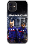 'France Doggos' Personalized 2 Pet Phone Case