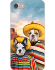 '2 Amigos' Personalized 2 Pet Phone Case