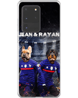 'France Doggos' Personalized 2 Pet Phone Case